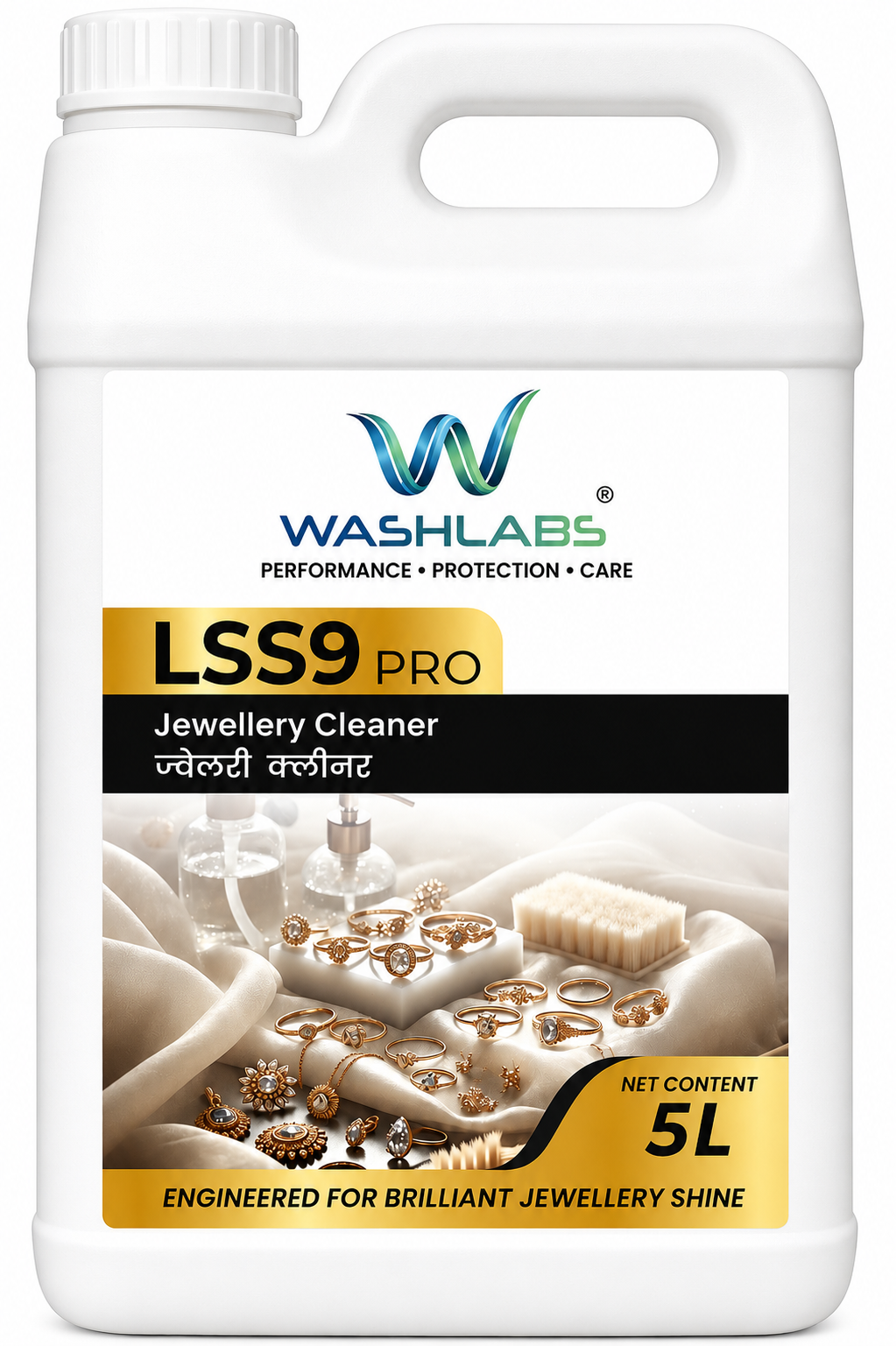 LSS9 Jewellery Cleaner Shampoo- 5 L