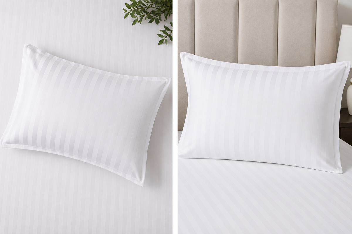 Pillow Covers - Satin Stripes