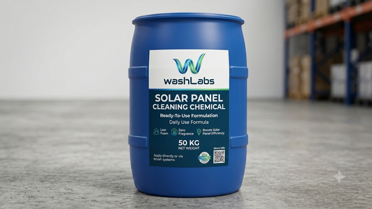 LSS5 Solar Panel Cleaner – Low Foam, Fragrance-Free Daily Maintenance Solution