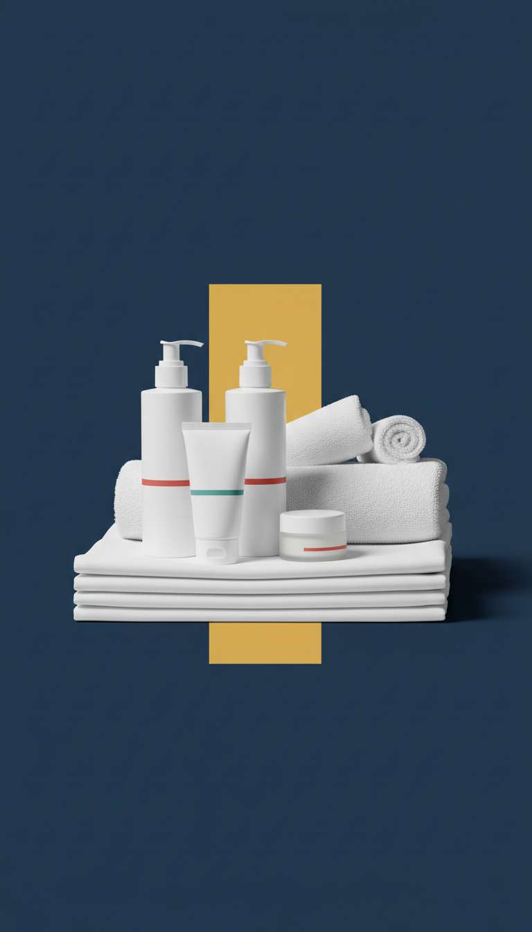 Branded Hotel Toiletries Set