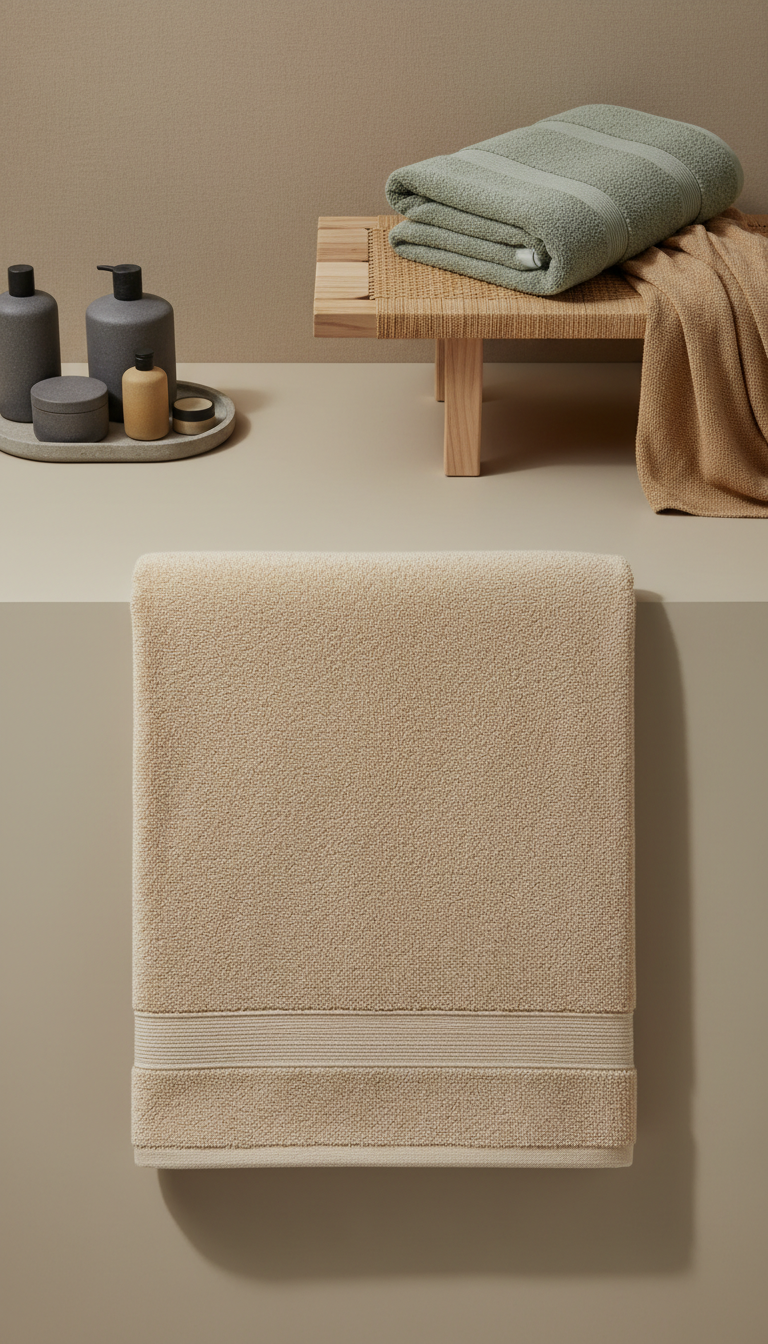 Plush high-GSM bath towel pack