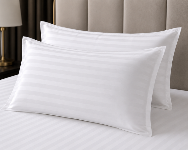 Pillow Cover - White Stripes