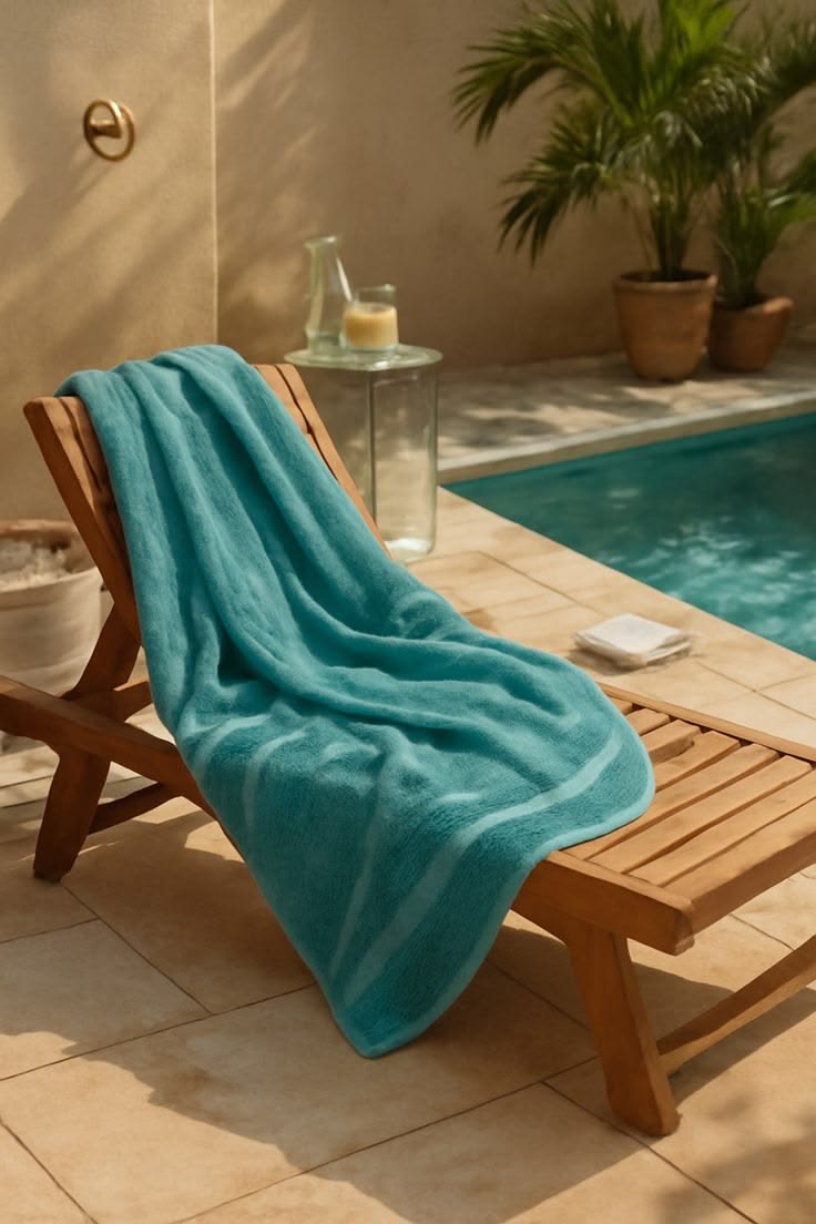 POOL TOWEL - PLAIN