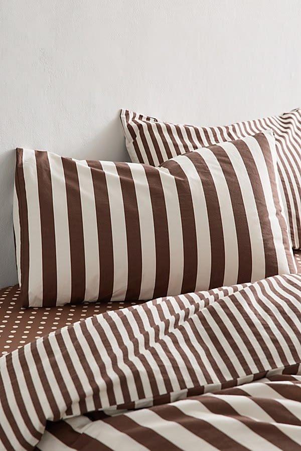 BEDSHEET 400 TC - STRIPES 112"