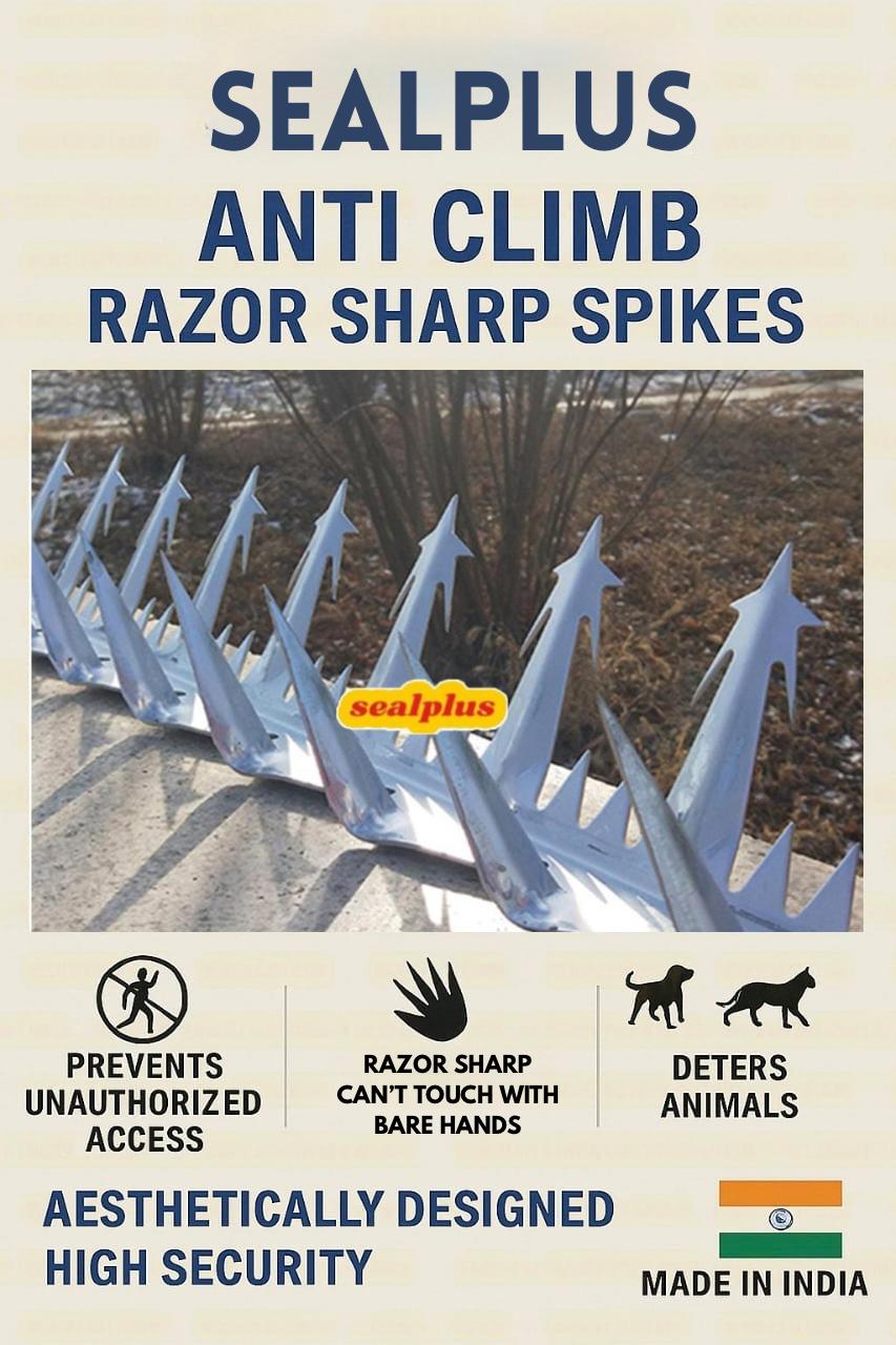 Razor Sharp Security Spikes – Boundary Wall Spikes
