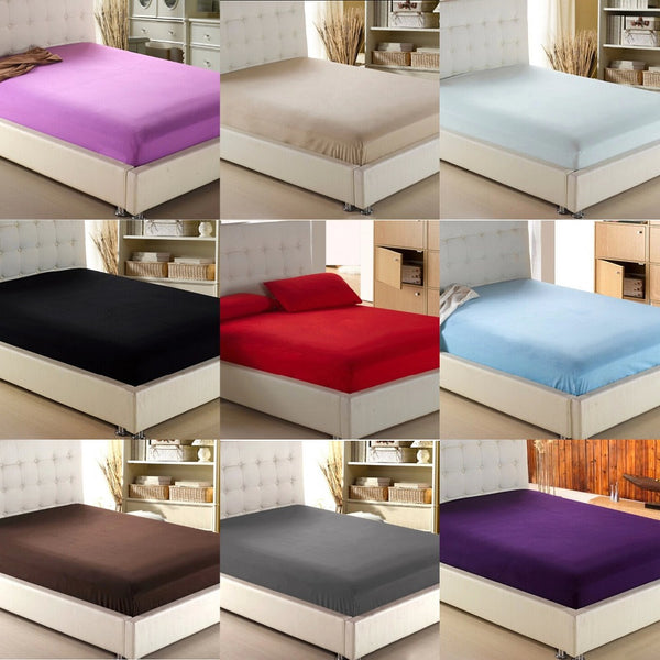 Cnine Hotel Bedsheet Satin Stripes - White